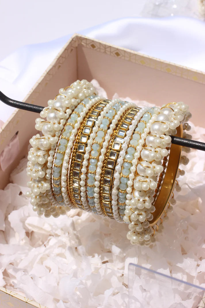 Kundan Majesty Bangle Set
