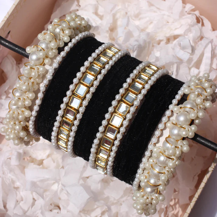 Kundan Majesty Bangle Set