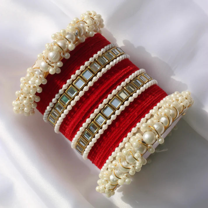 Kundan Majesty Bangle Set