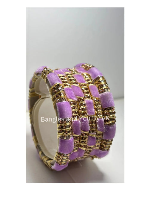 Velvet Bangles for Women – Fancy Ethnic Style